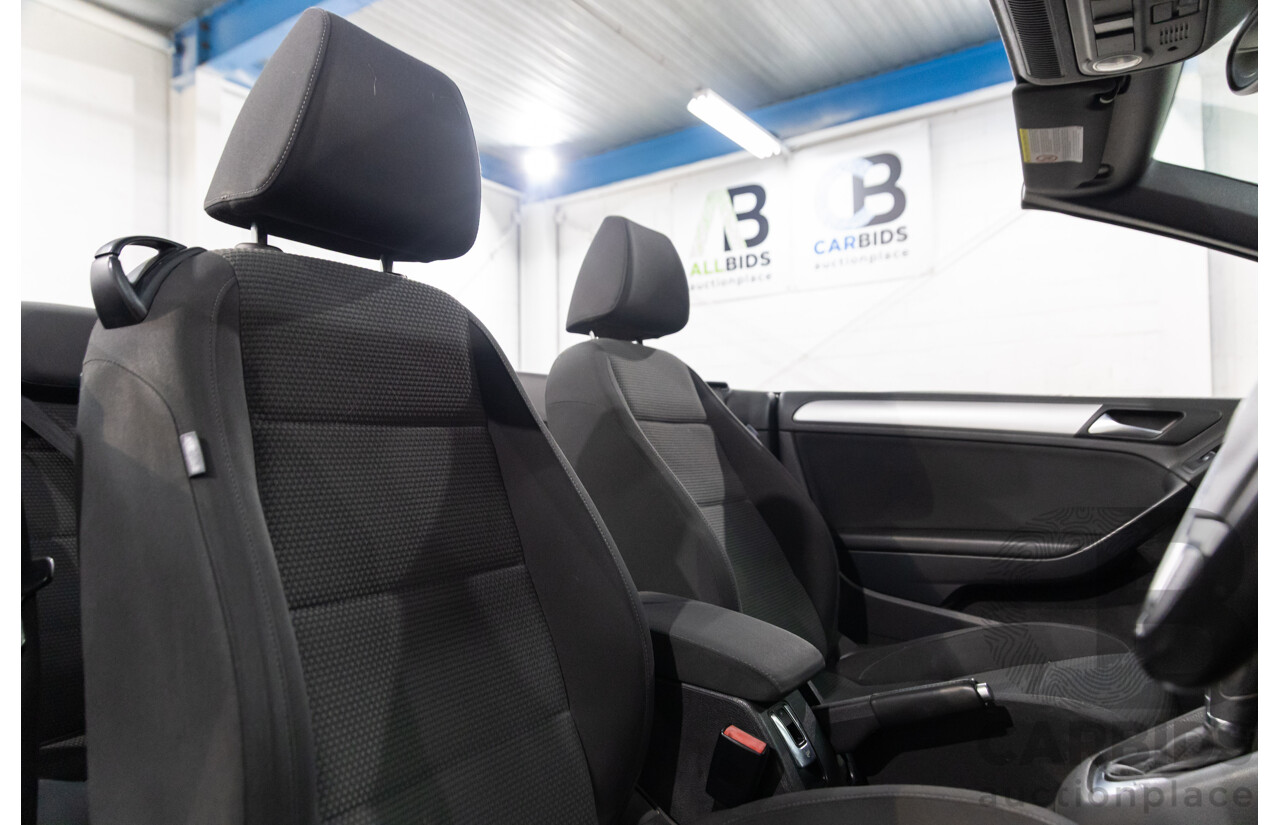 9/2011 Volkswagen Golf 118 TSI 1C 2d Cabriolet Red 1.4L