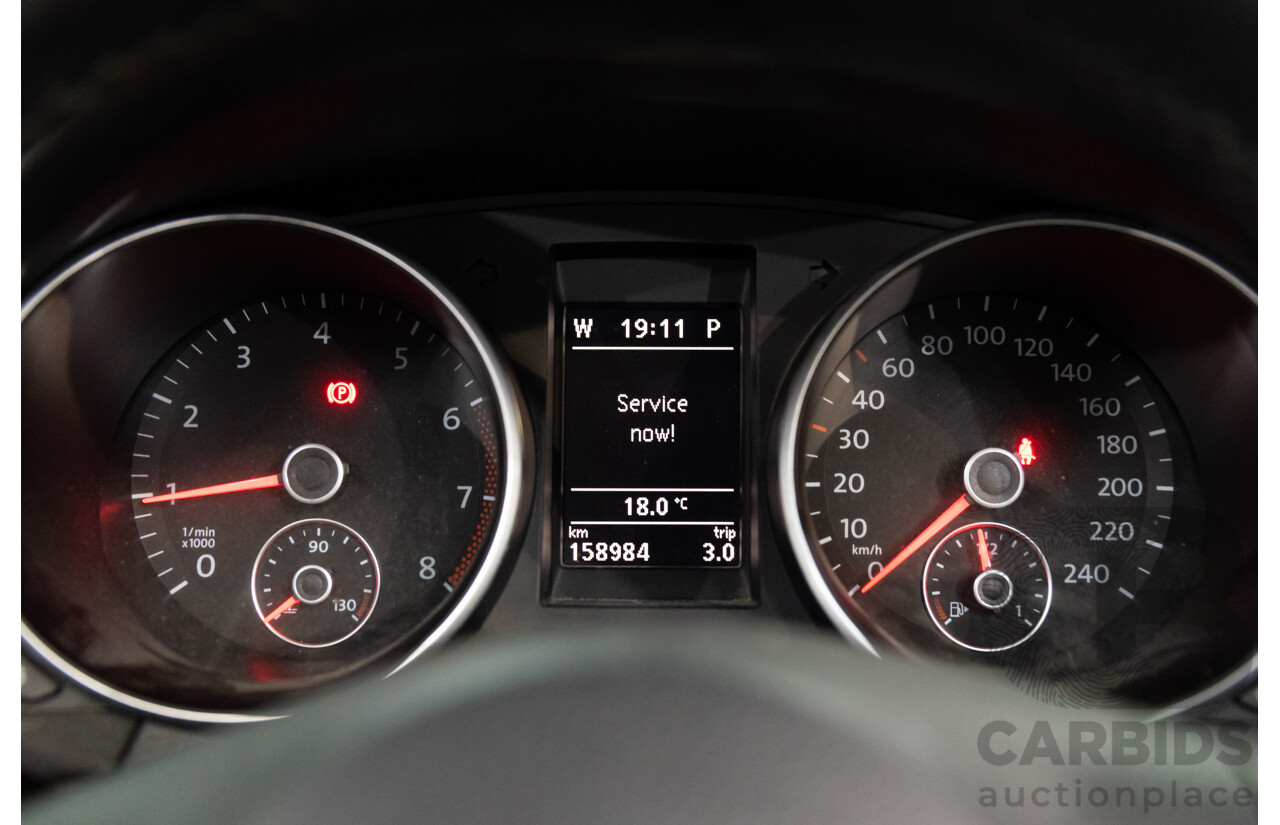 9/2011 Volkswagen Golf 118 TSI 1C 2d Cabriolet Red 1.4L