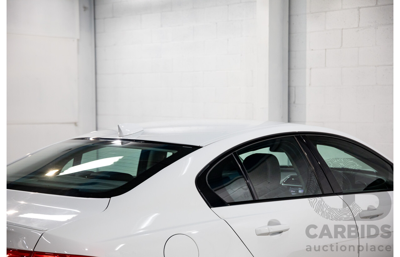 03/2018 Jaguar XE 20d R-Sport MY18 4d Sedan Polaris White Diesel Turbo 2.0L
