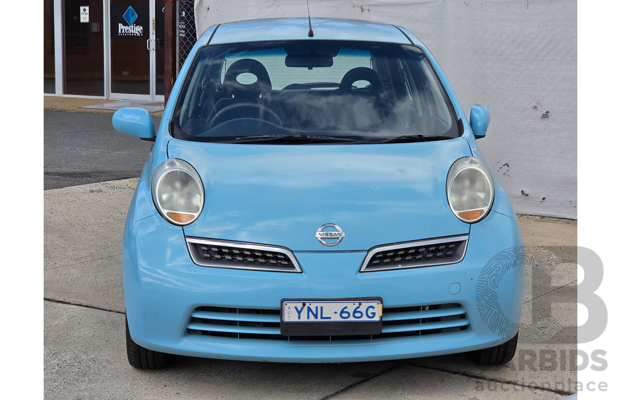 1/2009 Nissan Micra  K12 5d Hatchback Blue 1.4L