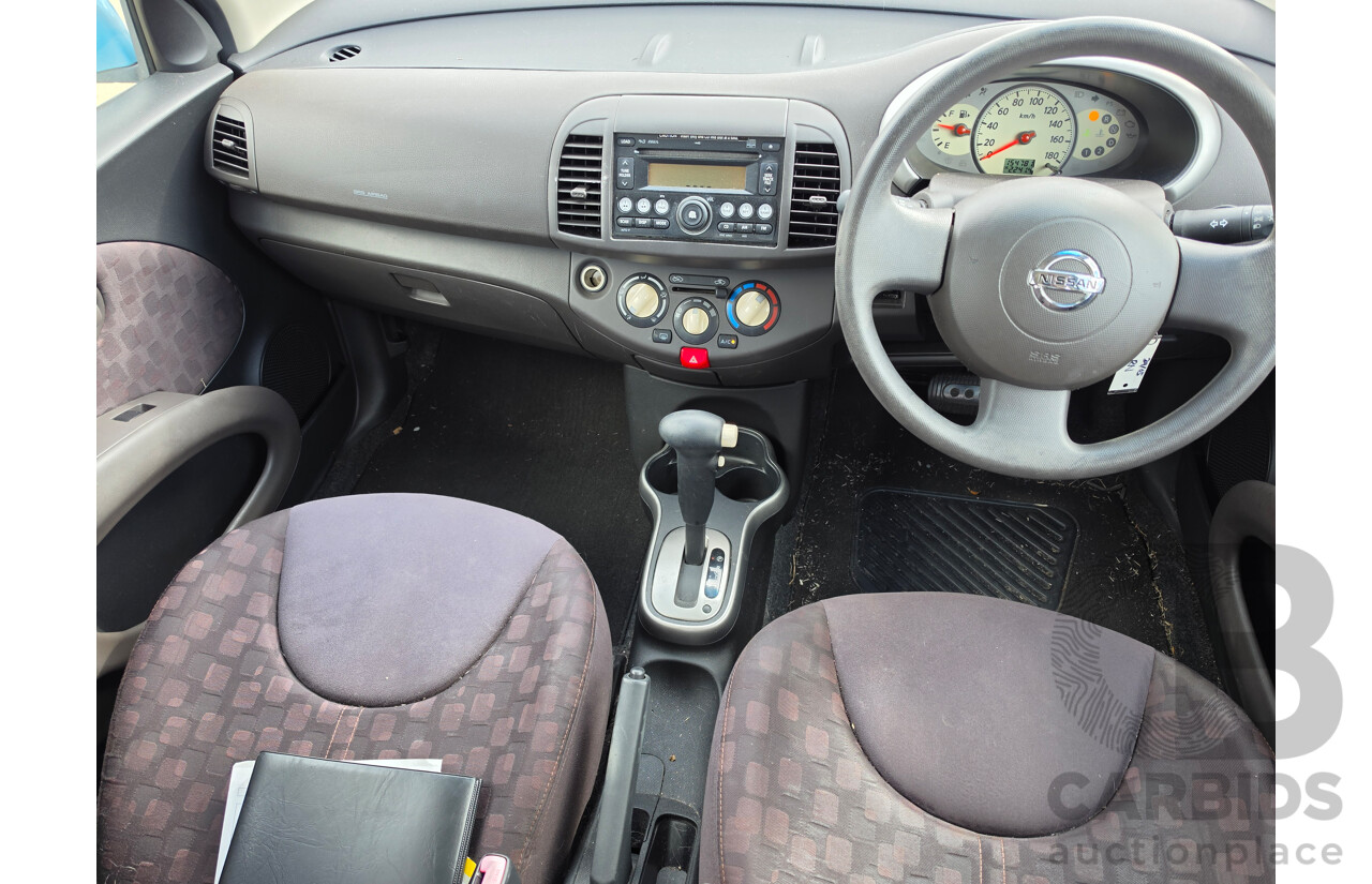 1/2009 Nissan Micra  K12 5d Hatchback Blue 1.4L