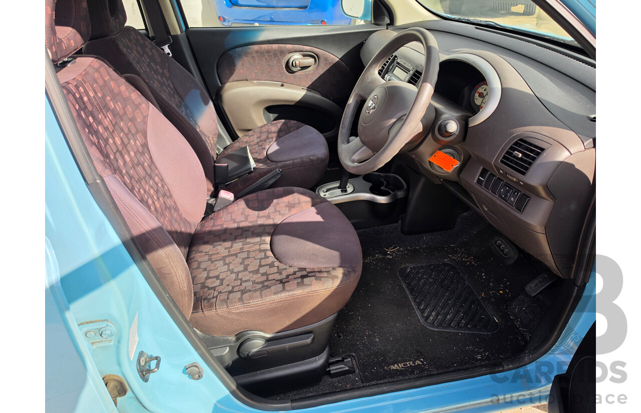 1/2009 Nissan Micra  K12 5d Hatchback Blue 1.4L