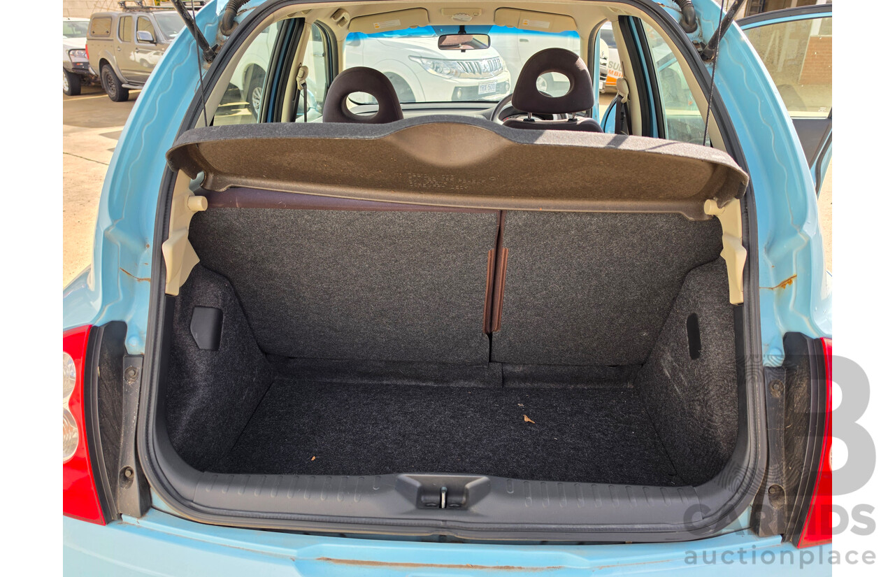 1/2009 Nissan Micra  K12 5d Hatchback Blue 1.4L