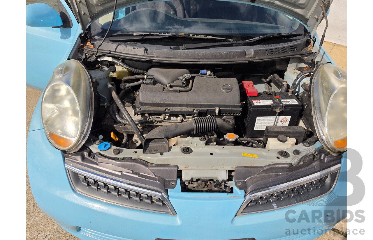 1/2009 Nissan Micra  K12 5d Hatchback Blue 1.4L