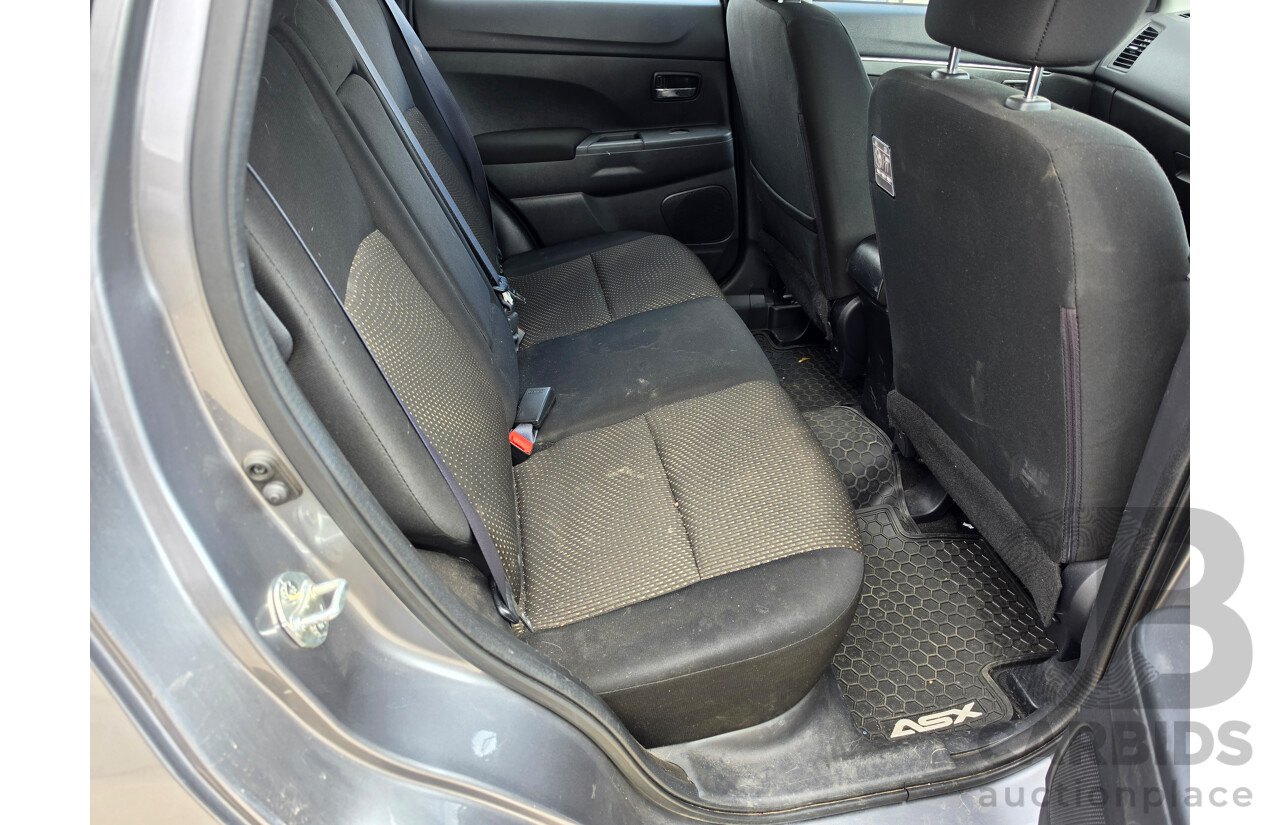 11/2013 Mitsubishi ASX (4wd) XB MY14 4d Wagon Grey 2.3L
