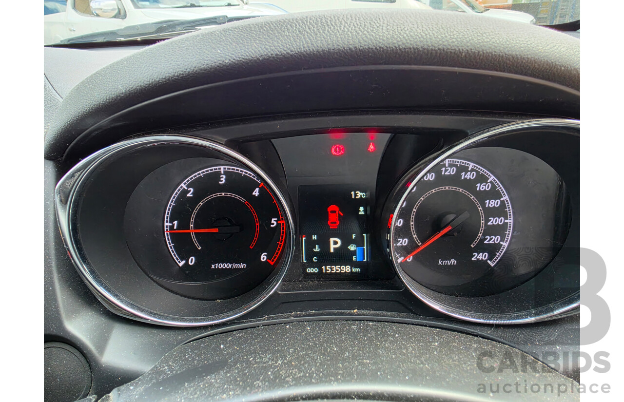 11/2013 Mitsubishi ASX (4wd) XB MY14 4d Wagon Grey 2.3L