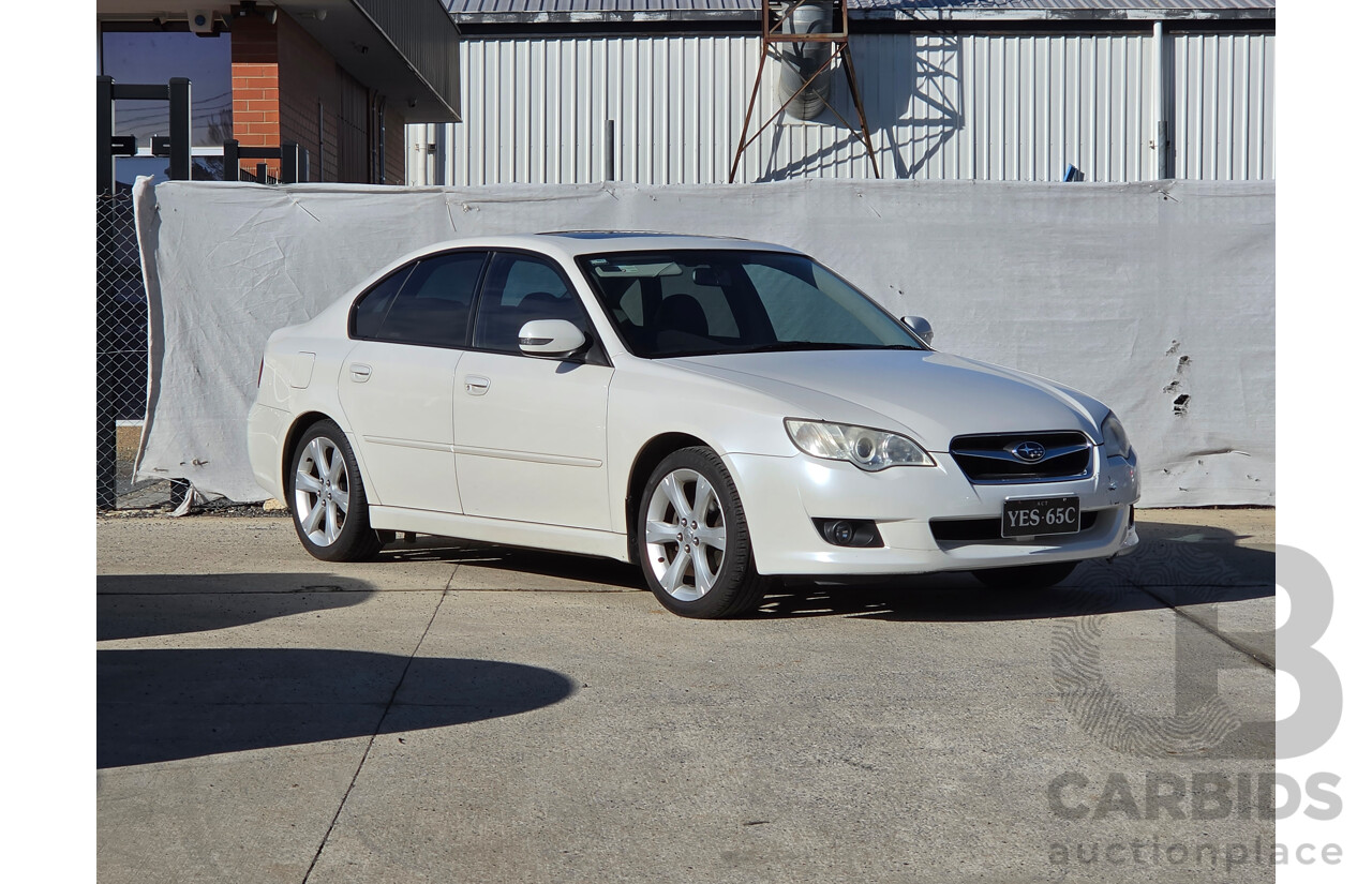 5/2008 Subaru Liberty 2.5i Premium MY08 4d Wagon White 2.5L