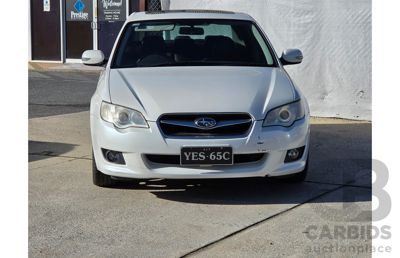 5/2008 Subaru Liberty 2.5i Premium MY08 4d Wagon White 2.5L