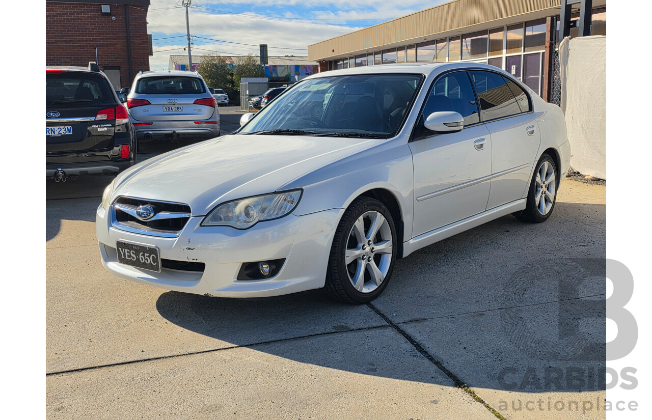 5/2008 Subaru Liberty 2.5i Premium MY08 4d Wagon White 2.5L
