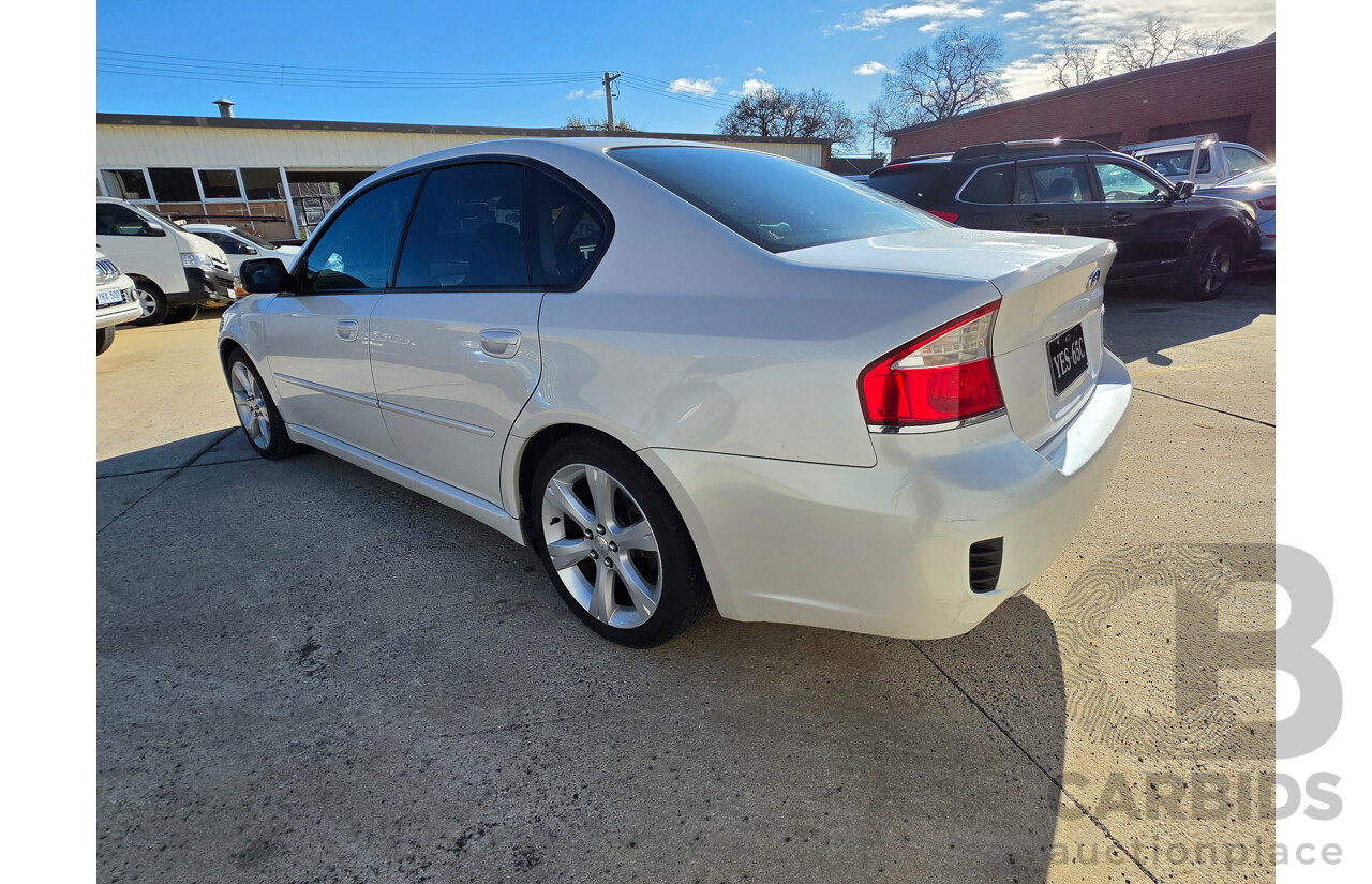5/2008 Subaru Liberty 2.5i Premium MY08 4d Wagon White 2.5L