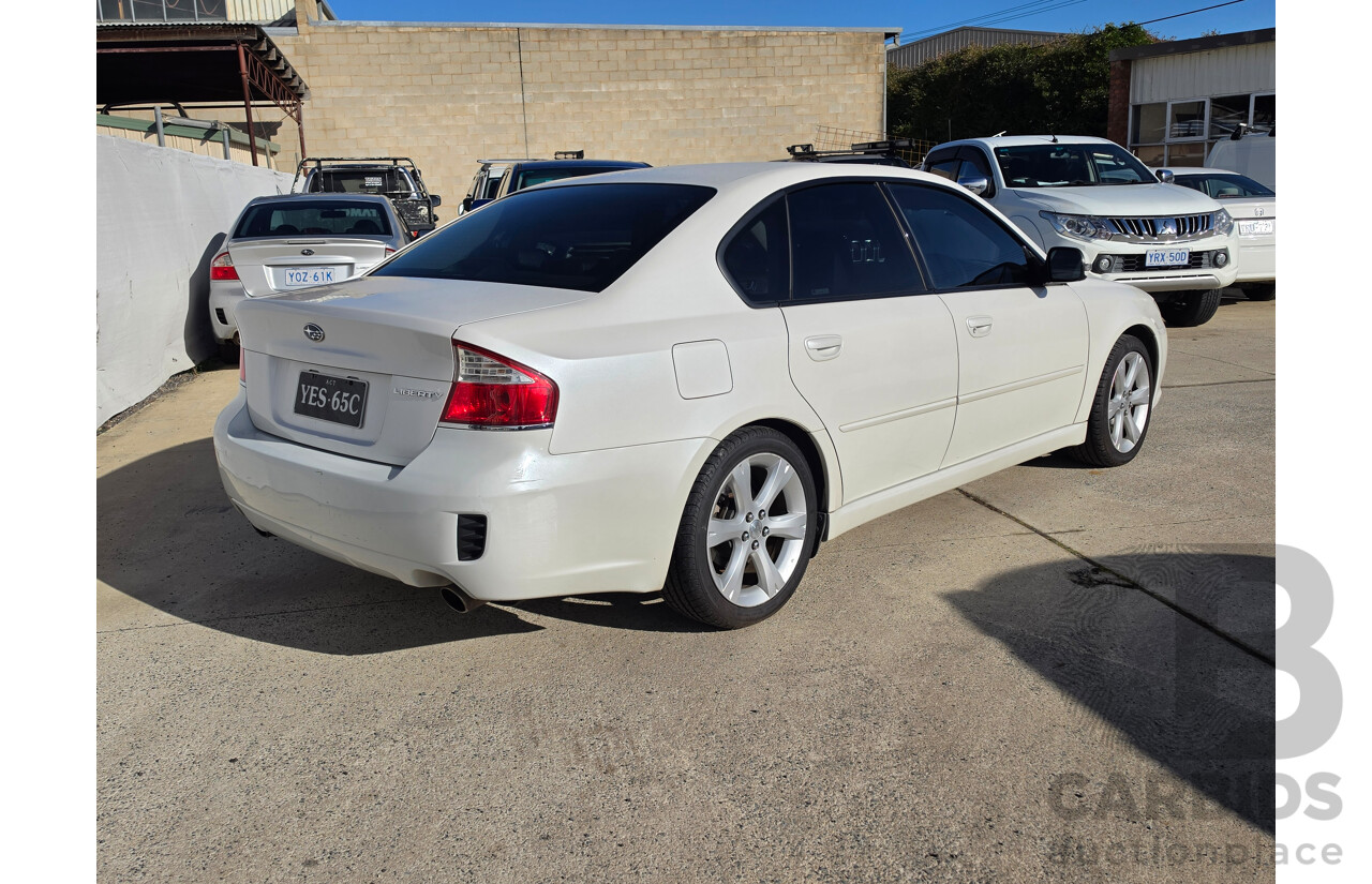5/2008 Subaru Liberty 2.5i Premium MY08 4d Wagon White 2.5L