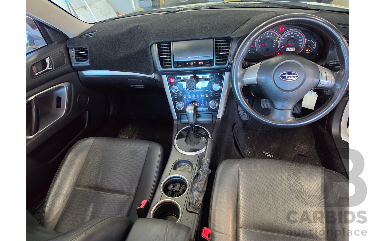 5/2008 Subaru Liberty 2.5i Premium MY08 4d Wagon White 2.5L
