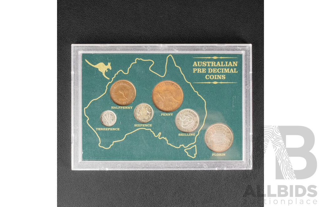 Australian Six Coin Pre Decimal set