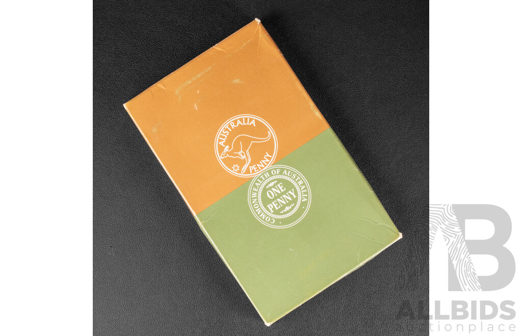 Australian RAM 1911-1964 Two UNC coin penny set