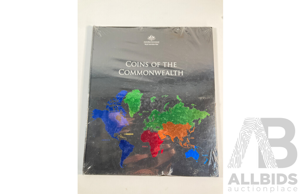 Sealed Australian RAM Coins of the Commonwealth, Includes 56 UNC Coins