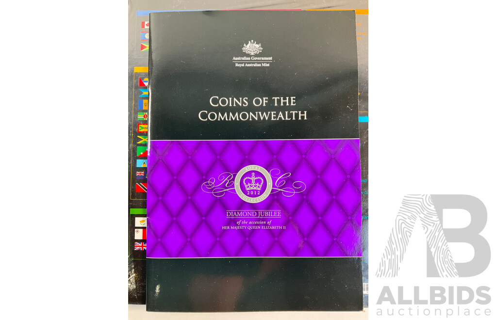 Sealed Australian RAM Coins of the Commonwealth, Includes 56 UNC Coins