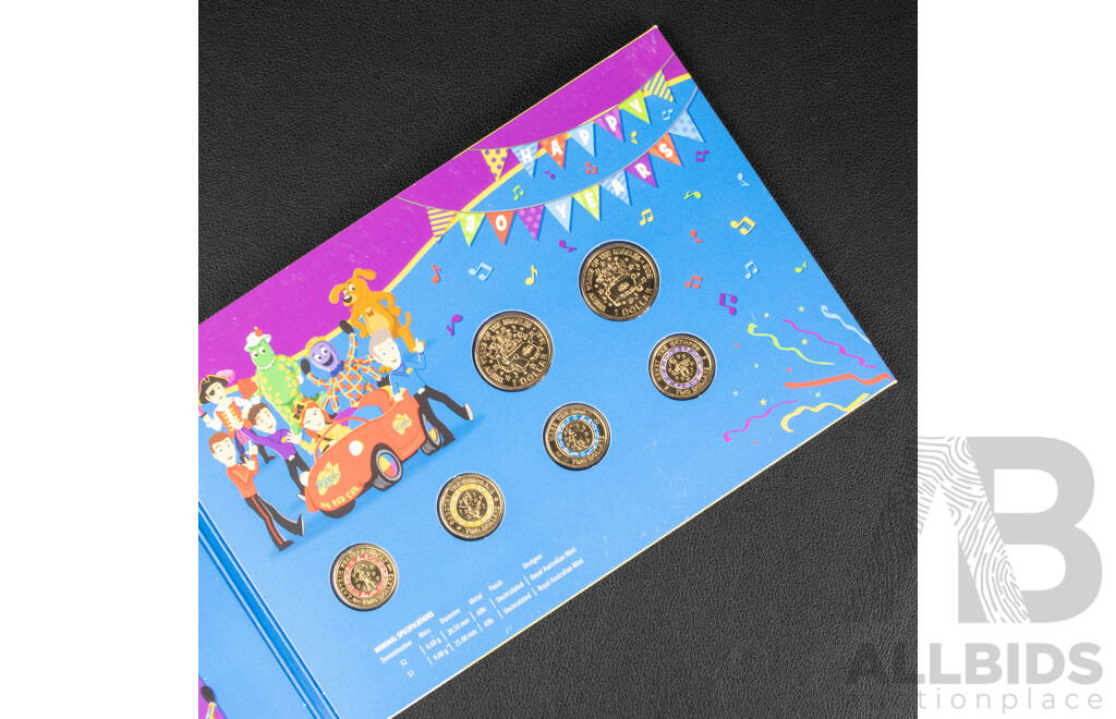Australian 2021 Six Coin Set The Wiggles