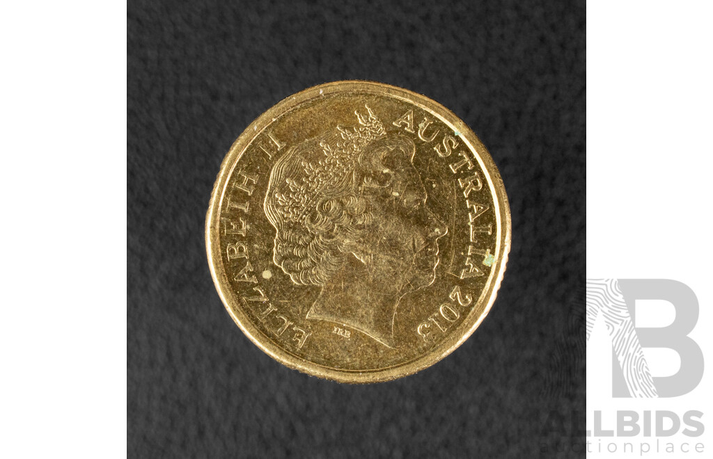 Australian 2013 Two Dollar Coin, QE2 Coronation