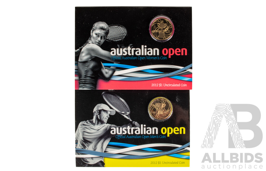 Australian RAM 2012 One Dollar Coins, Australian Open