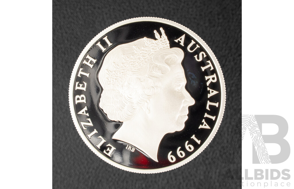 Australian RAM 1999 Silver Proof One Dollar Coin .925