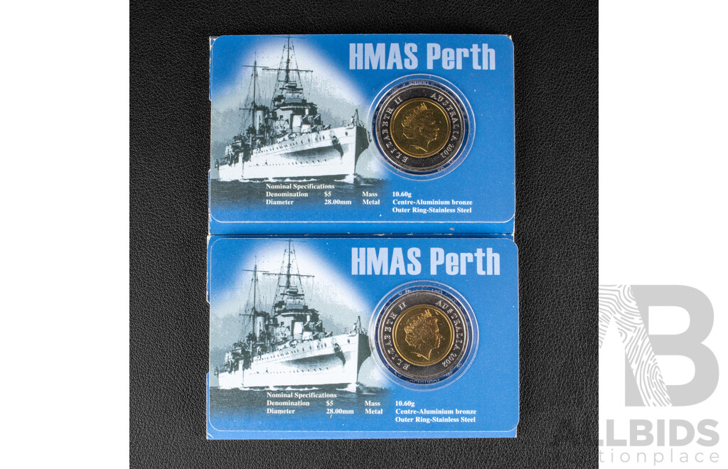 2002 Perth Mint Battle of the Sunda Straight.