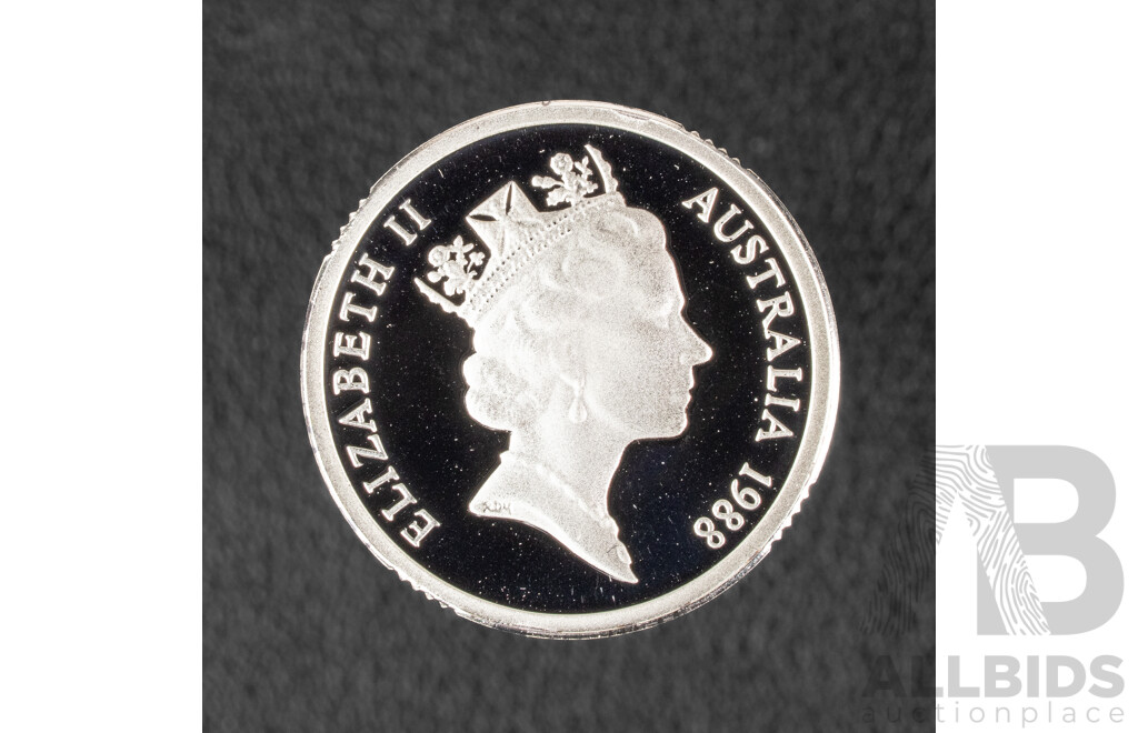 Australian RAM 1988 Silver Proof Two Dollar Coin .925
