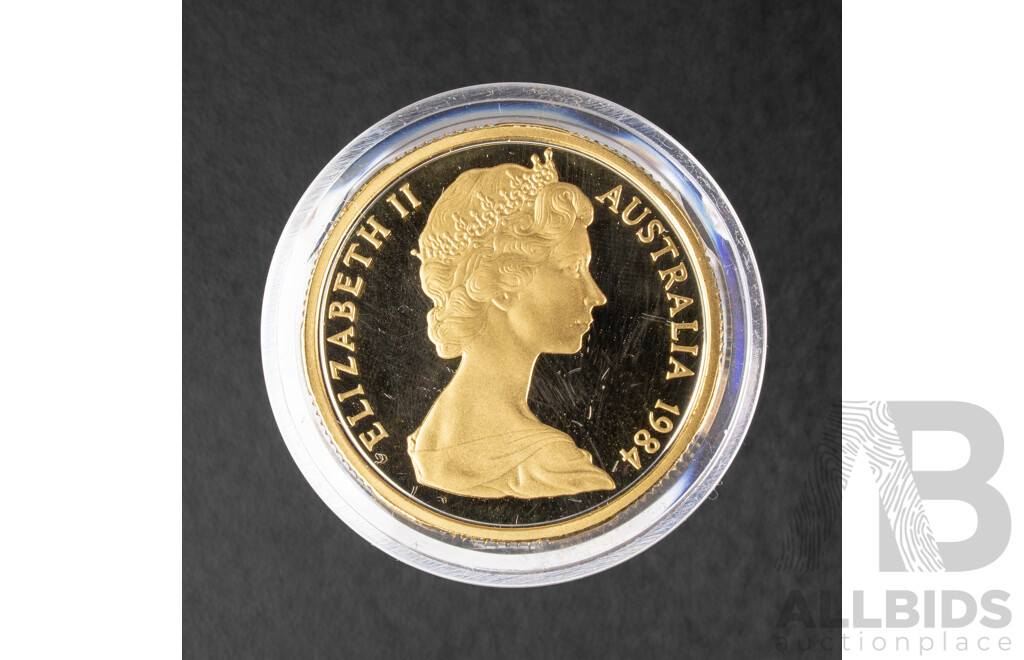 Australian RAM 1984 Proof One Dollar Coin, Year of First Issue
