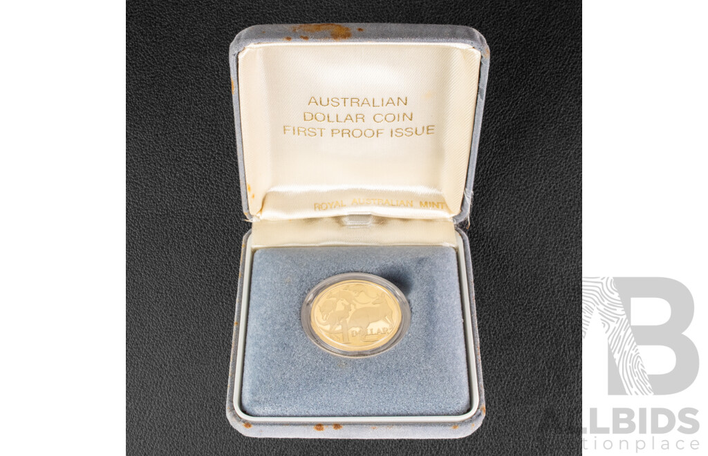 Australian RAM 1984 Proof One Dollar Coin, Year of First Issue