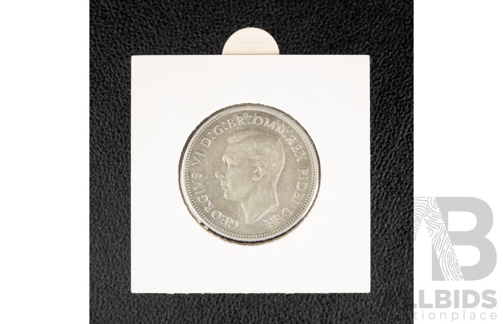 Australian 1951 UNC Silver Florin, Federation
