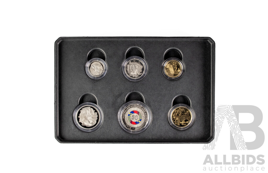 Australian 2025 Six Proof Coin Set, Celebrating Australian Honours 50 years