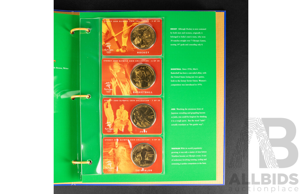 Australian 2000 Five Dollar Coin Set, Australian Sydney Olymics