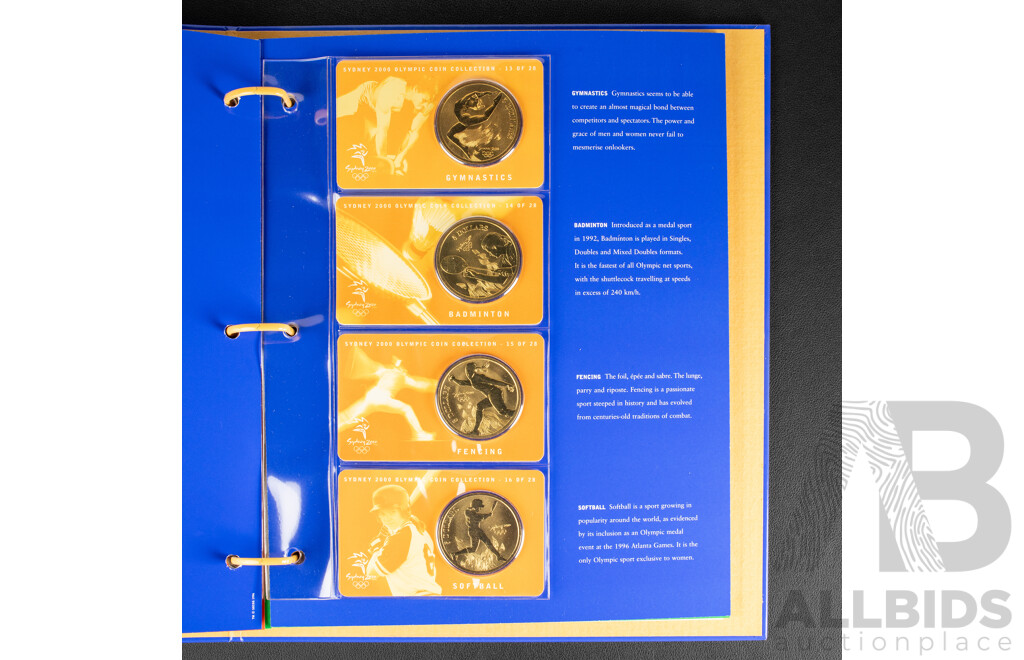 Australian 2000 Five Dollar Coin Set, Australian Sydney Olymics 