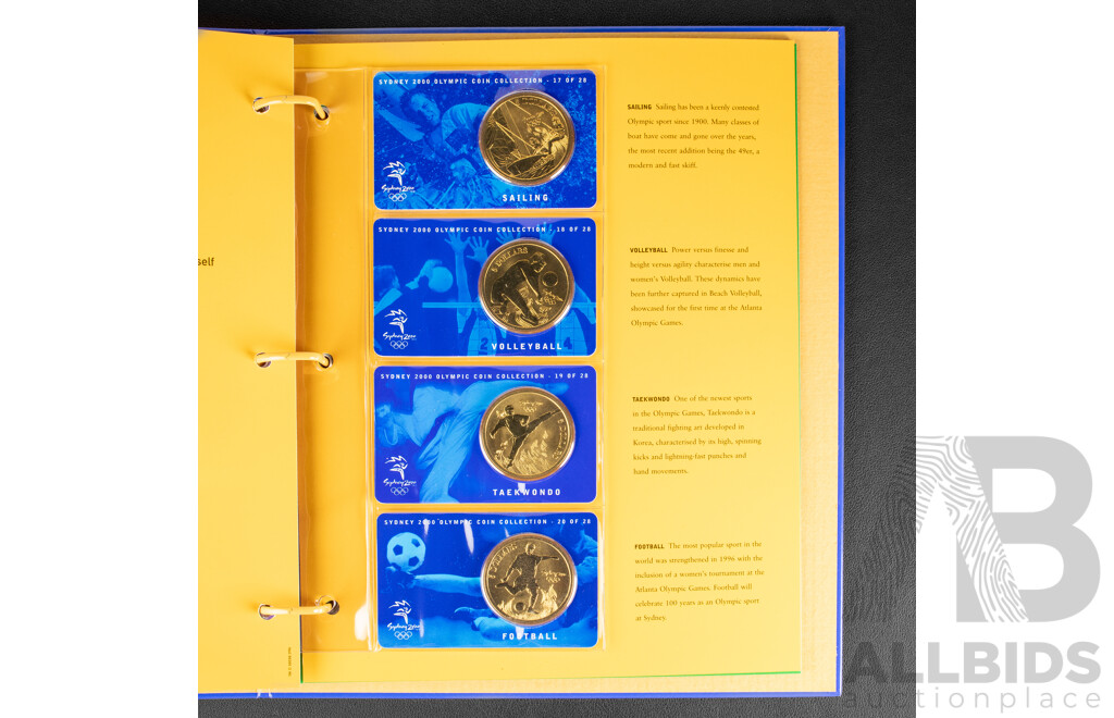 Australian 2000 Five Dollar Coin Set, Australian Sydney Olymics 