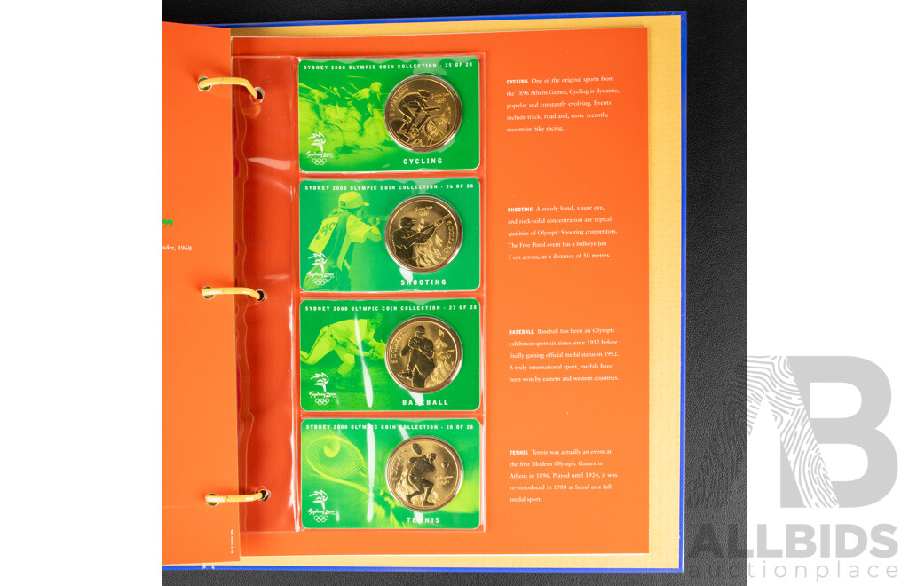 Australian 2000 Five Dollar Coin Set, Australian Sydney Olymics 
