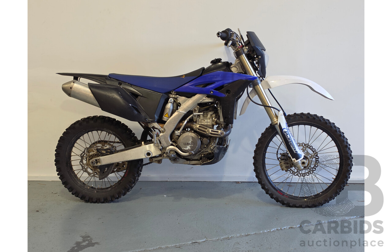 2/2012 Yamaha WR450 Motorcycle 449cc