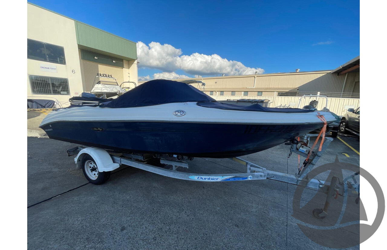 NO RESERVE - 2007 Searay 180 Bowrider, 150HP Mercury Outboard
