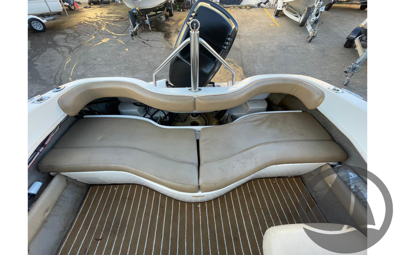 NO RESERVE - 2007 Searay 180 Bowrider, 150HP Mercury Outboard