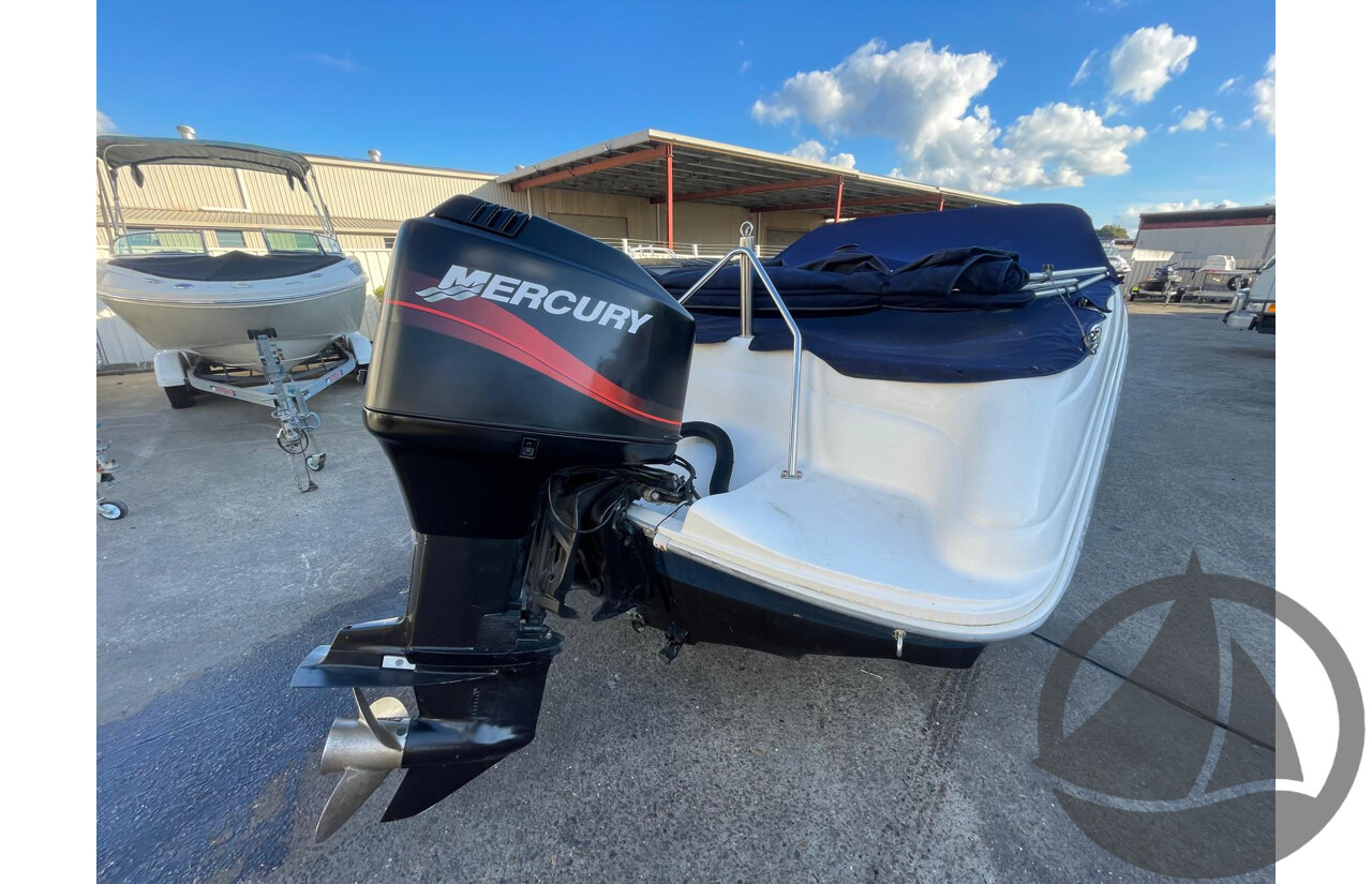 NO RESERVE - 2007 Searay 180 Bowrider, 150HP Mercury Outboard