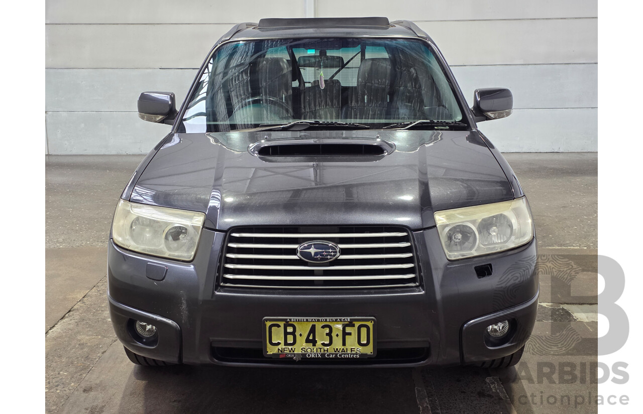 7/2007 Subaru Forester XT MY07 4d Wagon Dark Gray Turbo 2.5L