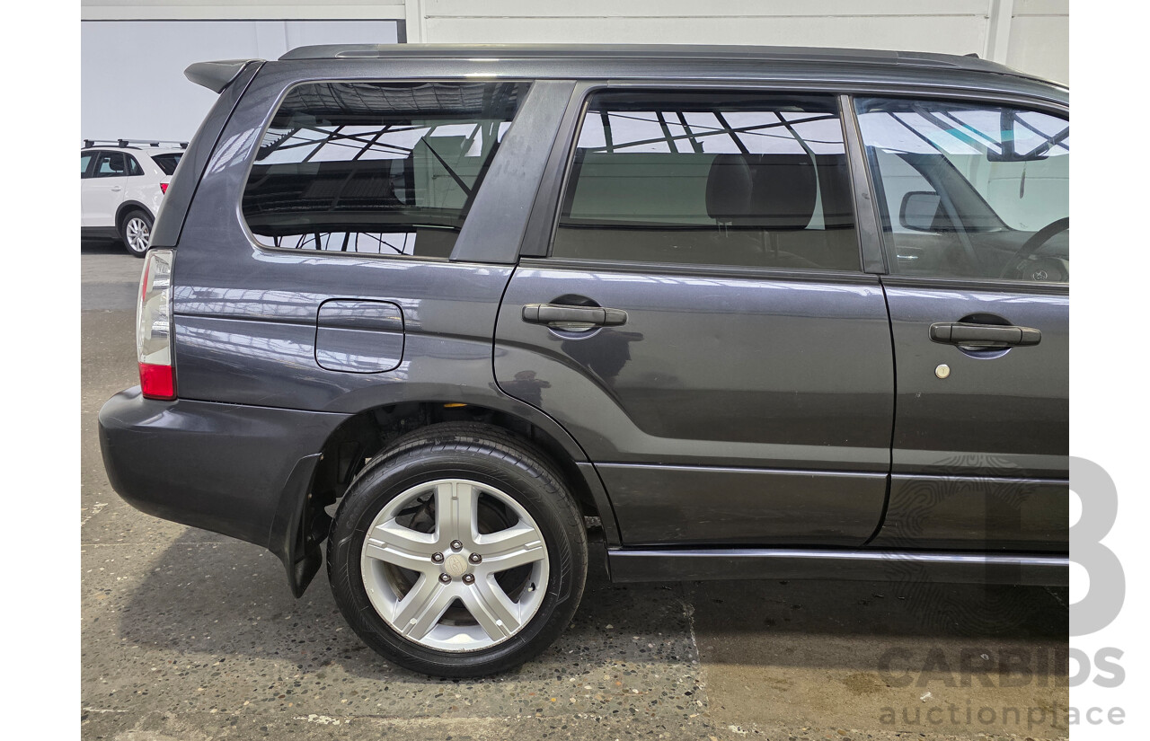 7/2007 Subaru Forester XT MY07 4d Wagon Dark Gray Turbo 2.5L