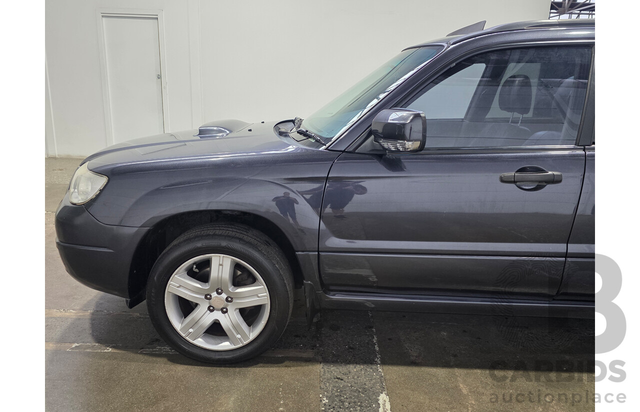 7/2007 Subaru Forester XT MY07 4d Wagon Dark Gray Turbo 2.5L