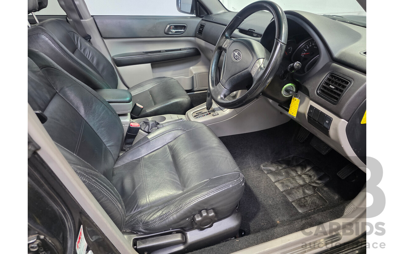 7/2007 Subaru Forester XT MY07 4d Wagon Dark Gray Turbo 2.5L