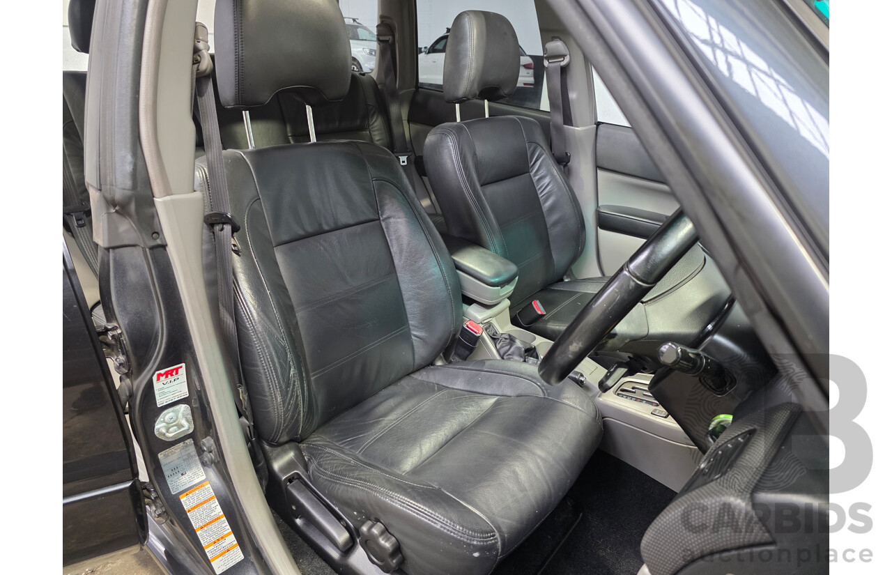 7/2007 Subaru Forester XT MY07 4d Wagon Dark Gray Turbo 2.5L