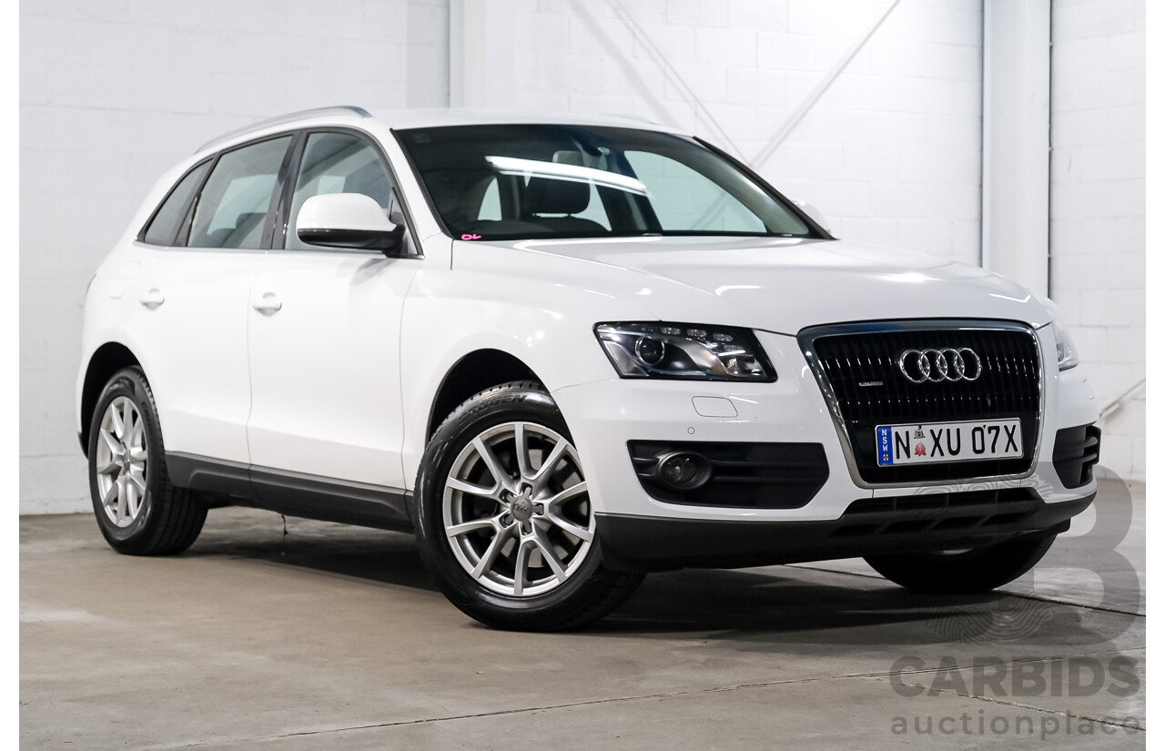 12/2011 Audi Q5 3.0 TDI Quattro 8R MY12 4d Wagon Ibis White  Diesel Turbo 3.0L