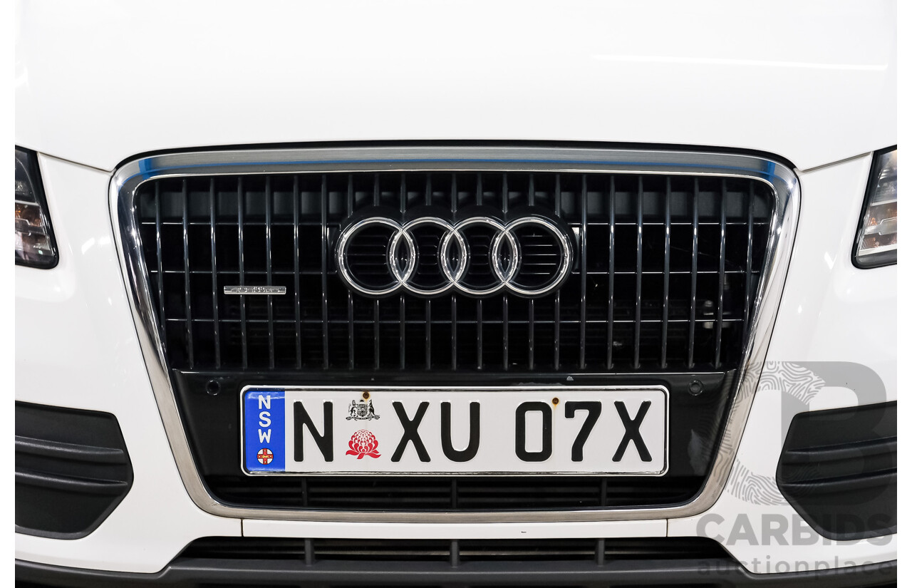 12/2011 Audi Q5 3.0 TDI Quattro 8R MY12 4d Wagon Ibis White  Diesel Turbo 3.0L