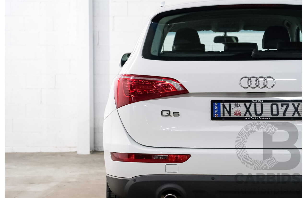 12/2011 Audi Q5 3.0 TDI Quattro 8R MY12 4d Wagon Ibis White  Diesel Turbo 3.0L