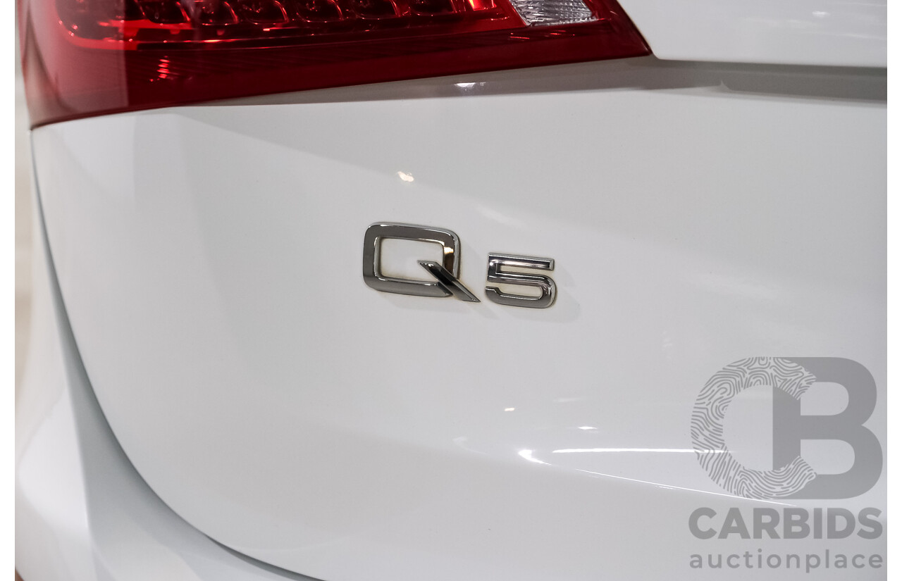 12/2011 Audi Q5 3.0 TDI Quattro 8R MY12 4d Wagon Ibis White  Diesel Turbo 3.0L