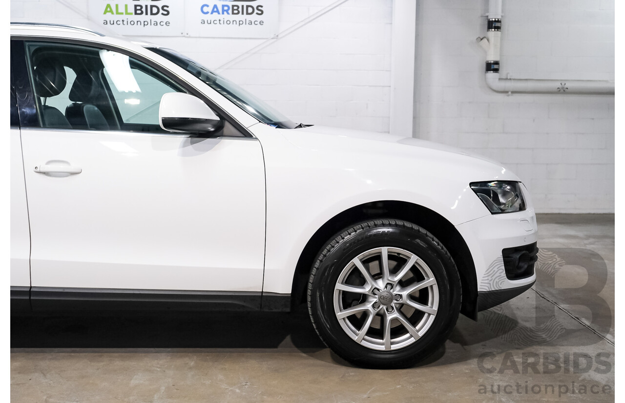 12/2011 Audi Q5 3.0 TDI Quattro 8R MY12 4d Wagon Ibis White  Diesel Turbo 3.0L