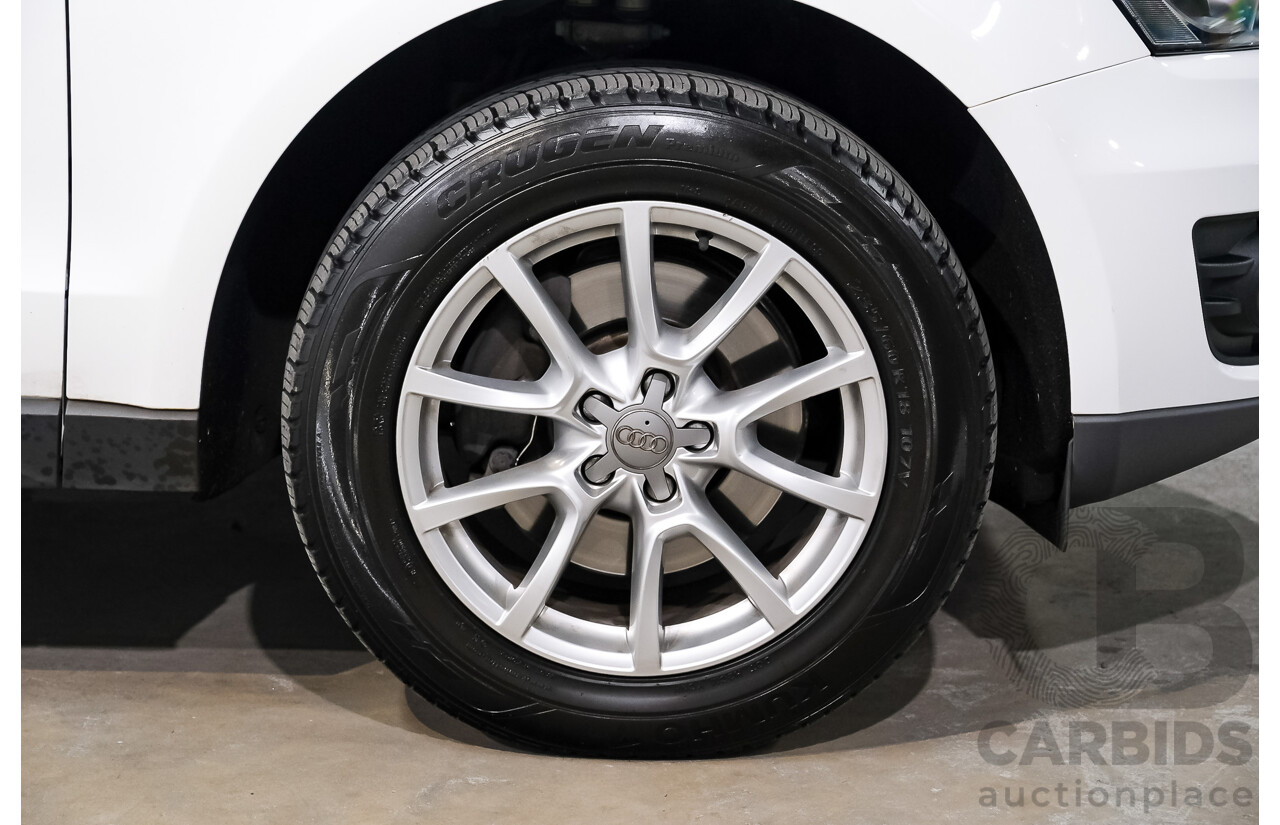 12/2011 Audi Q5 3.0 TDI Quattro 8R MY12 4d Wagon Ibis White  Diesel Turbo 3.0L
