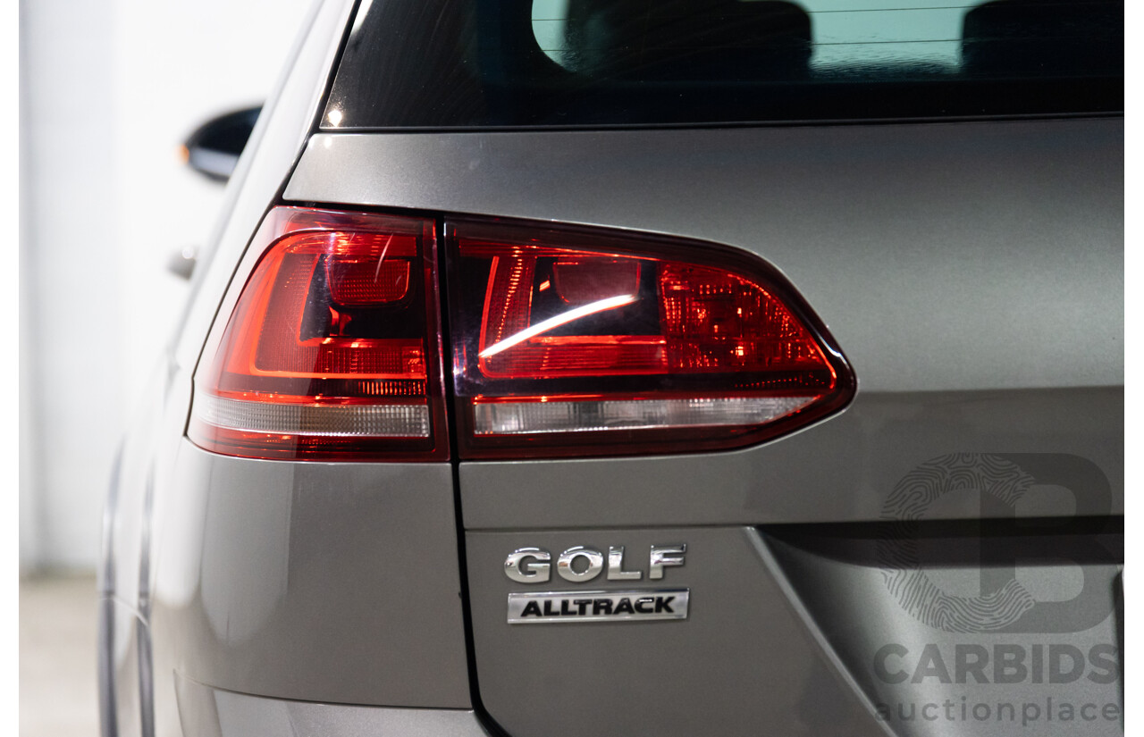 02/2016 Volkswagen Golf ALLTRACK 132 TSI AWD AU MY16 4D Wagon Limestone Grey Metallic Turbo 1.8L